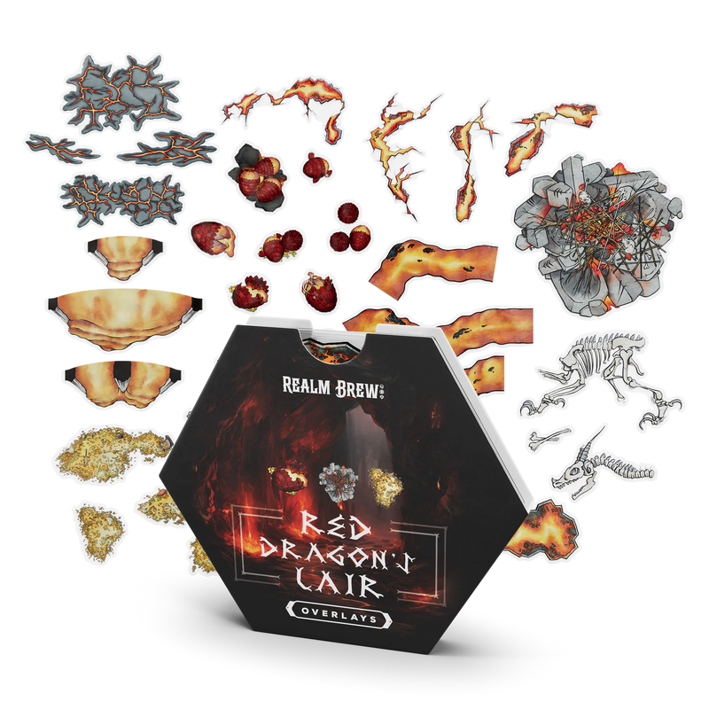 Realm Brew: Red Dragon's Lair Overlays