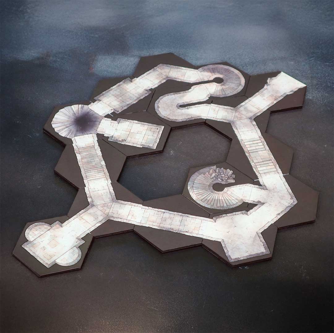 Realm Brew: Man Hewn Dungeons Tile Set