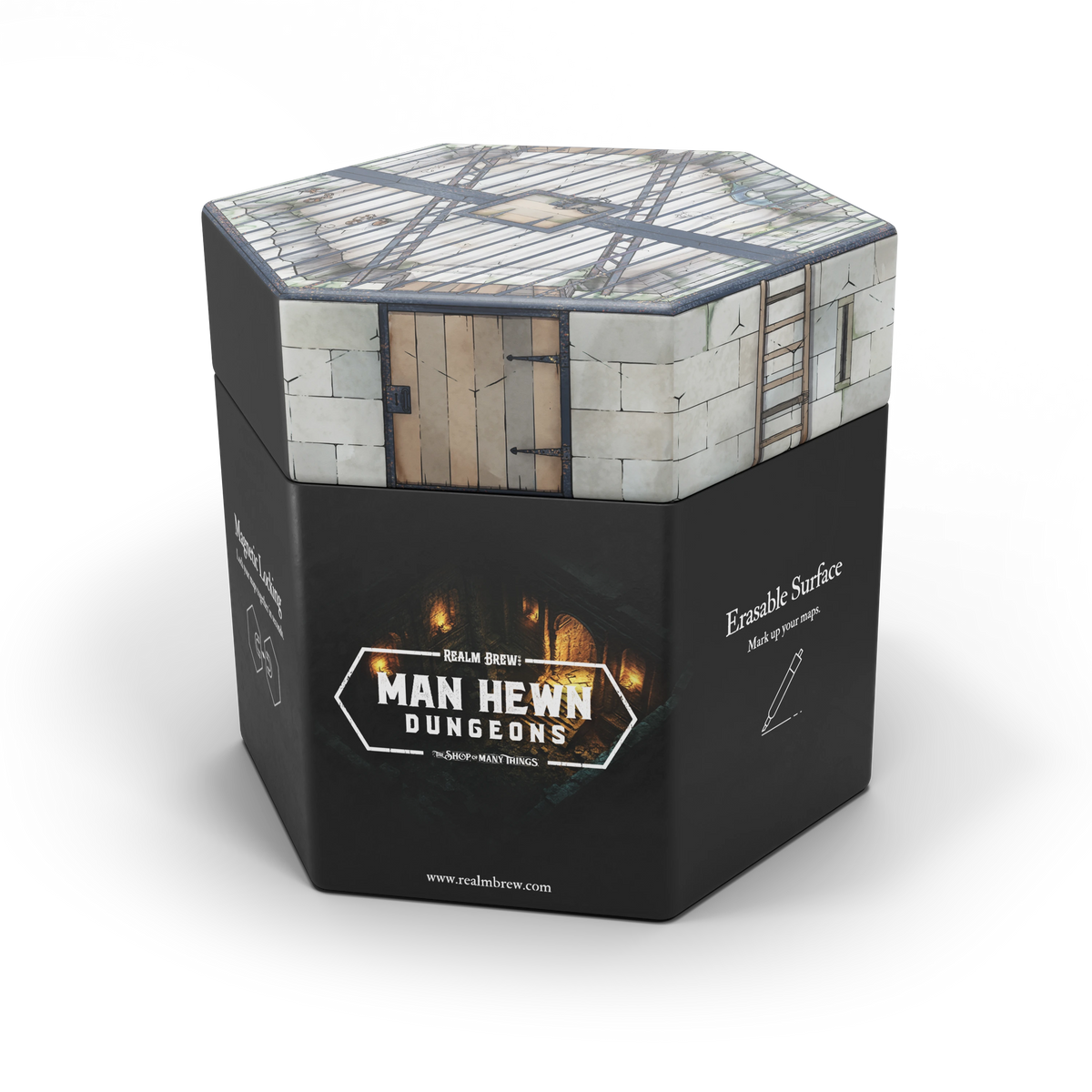 Realm Brew: Man Hewn Dungeons Tile Set