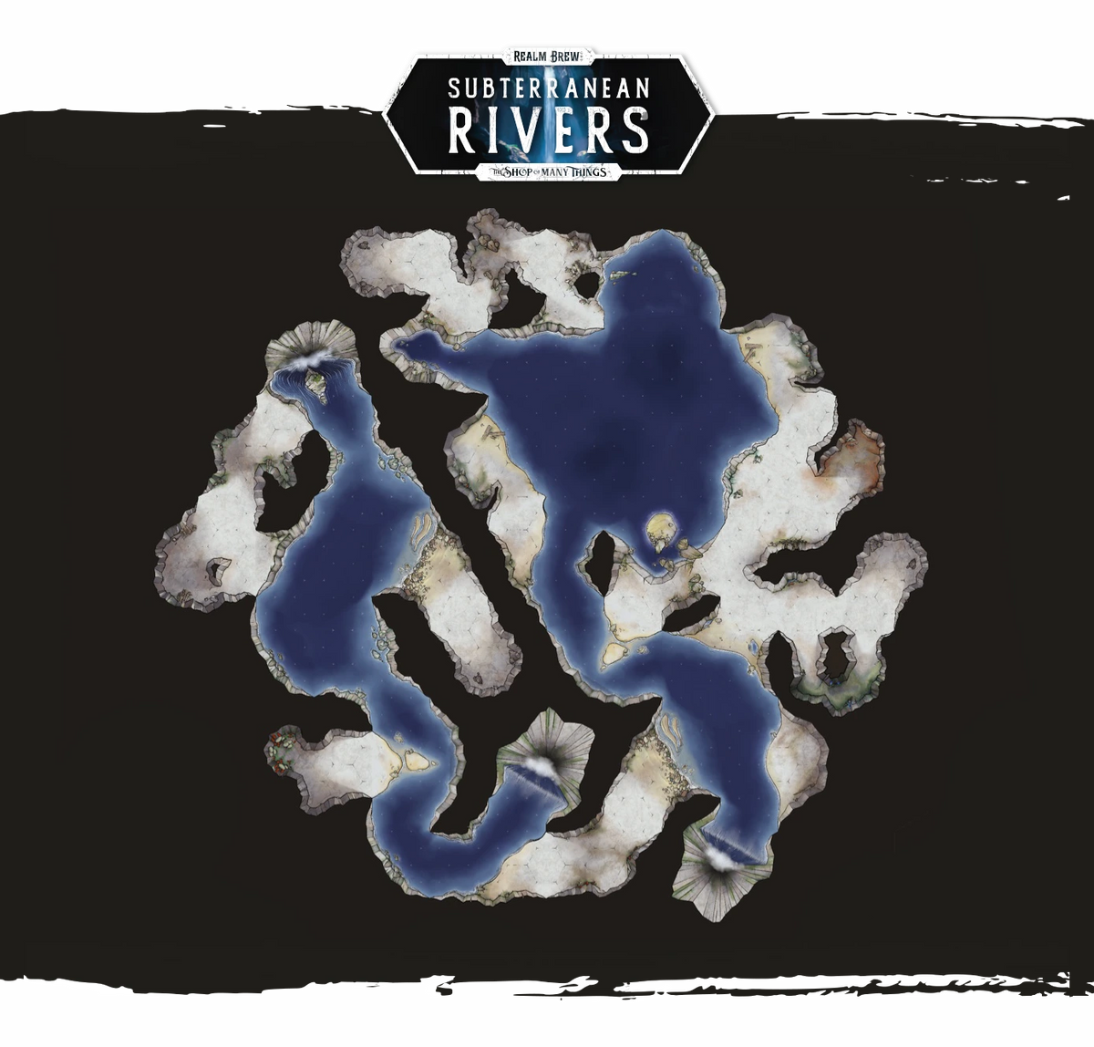 Realm Brew: Subterranean Rivers Tile Set