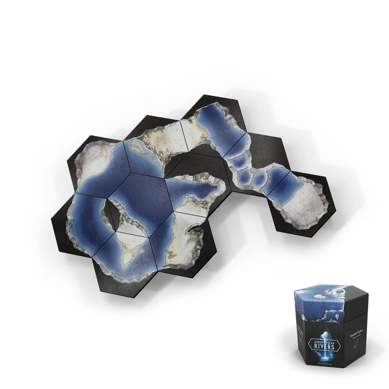 Realm Brew: Subterranean Rivers Tile Set