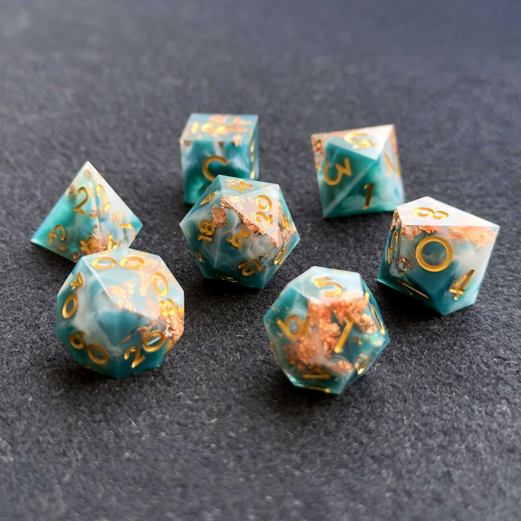 Full Polyhedral Companion Dice Sets
