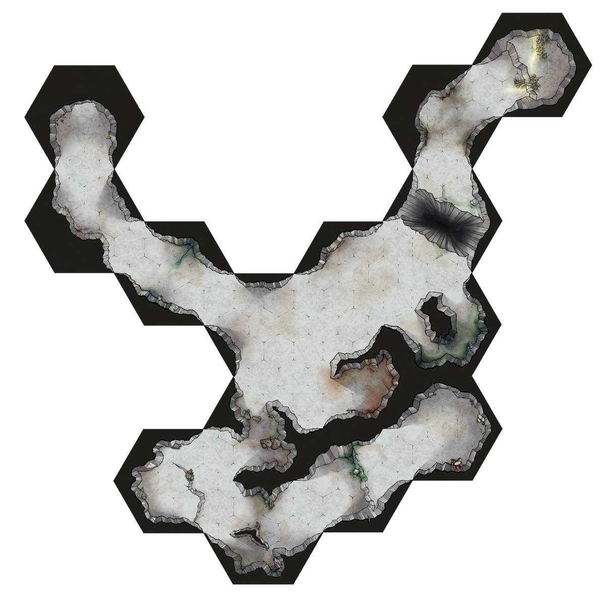 Realm Brew: Underground Caverns Tile Set