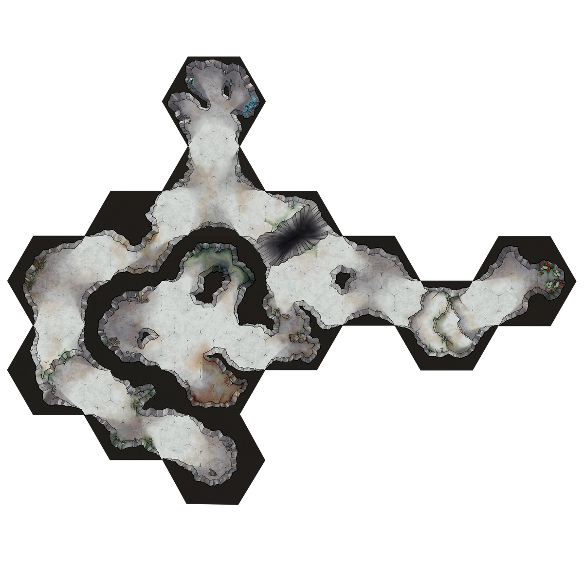 Realm Brew: Underground Caverns Tile Set