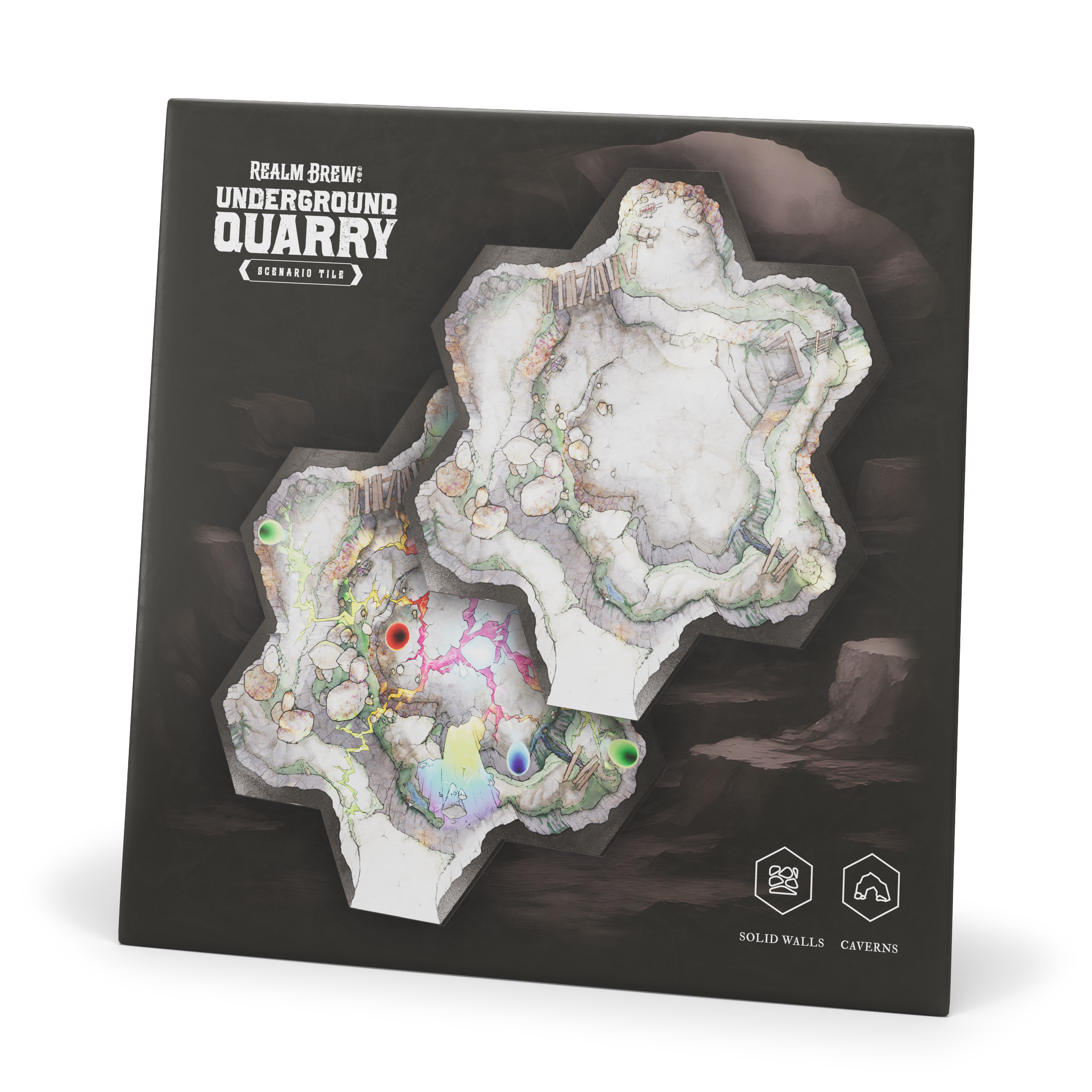 Realm Brew: Underground Quarry Scenario Tile