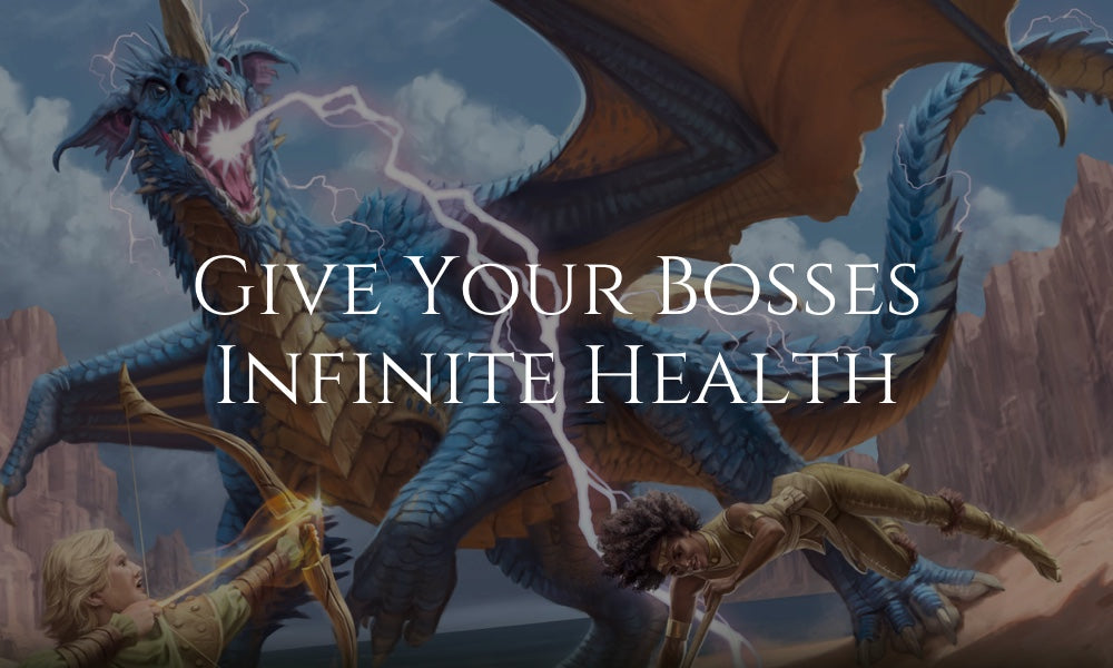 Give Your Bosses Infinite Health: Why Your Boss Battles are Boring