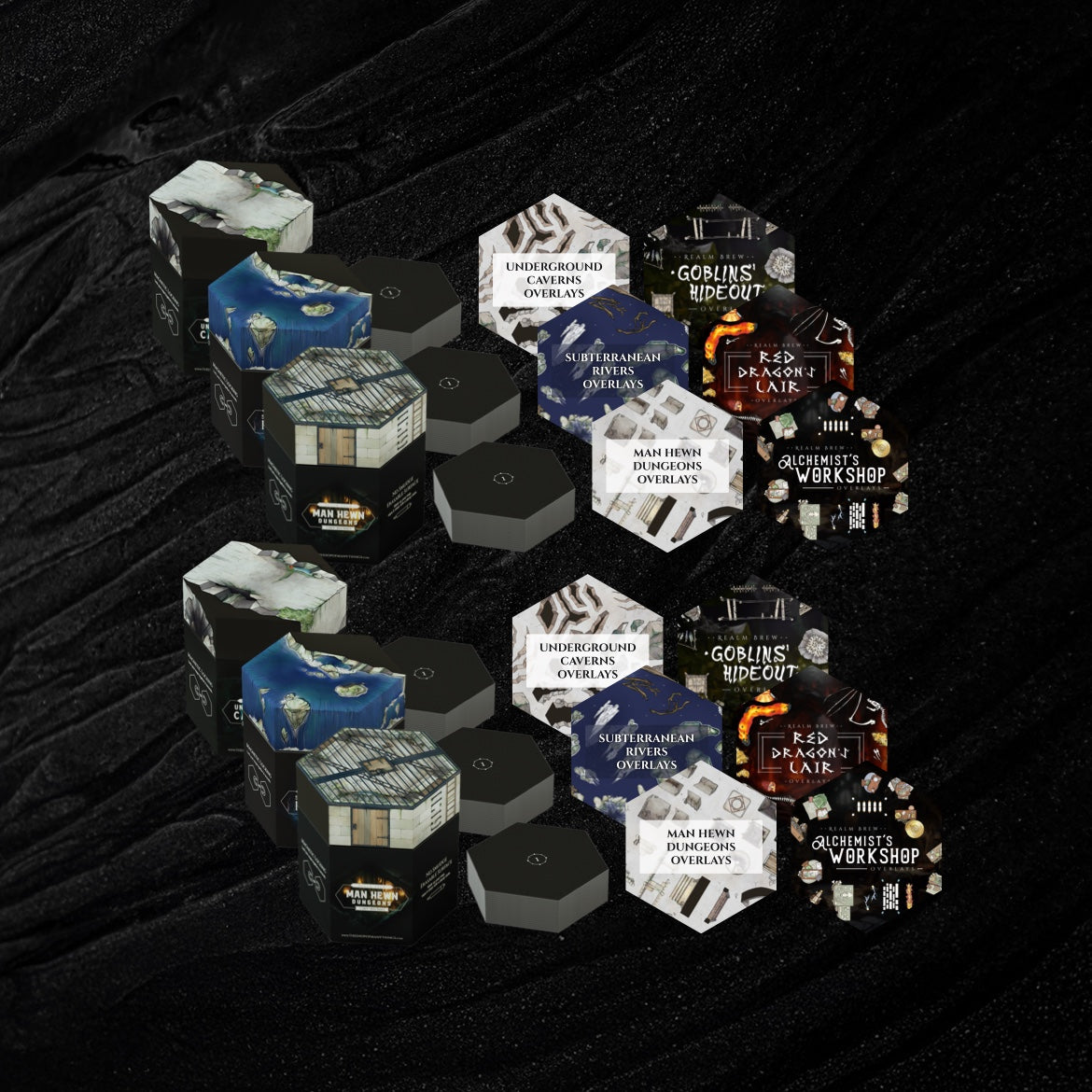 Realm Brew HUGE Underground Hybrid Maps