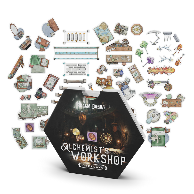 Realm Brew: Alchemist’s Workshop Overlays