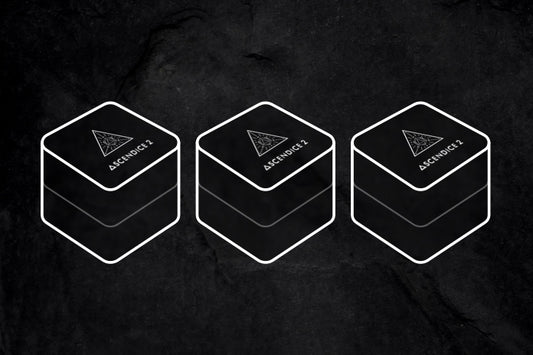 Ascendice Illuminated Dice Case (set of 3)