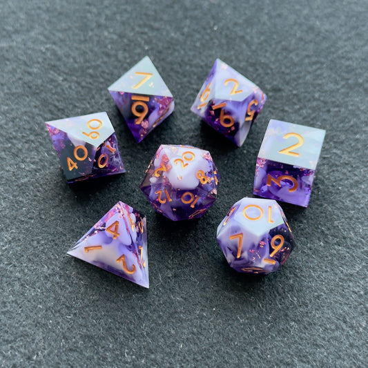 Full Polyhedral Companion Dice Sets