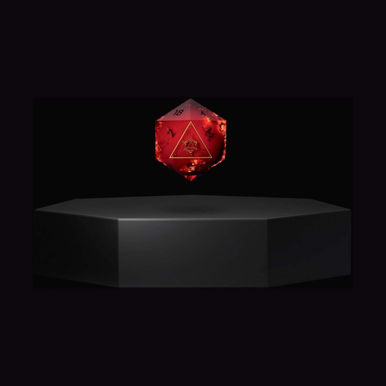 Ascendice Sets - Floating Dice for D&D