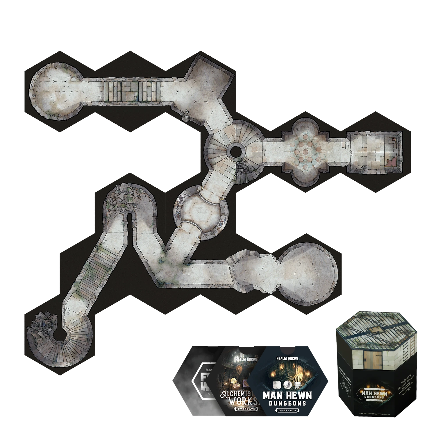 Realm Brew Enhanced Man Hewn Dungeons Set