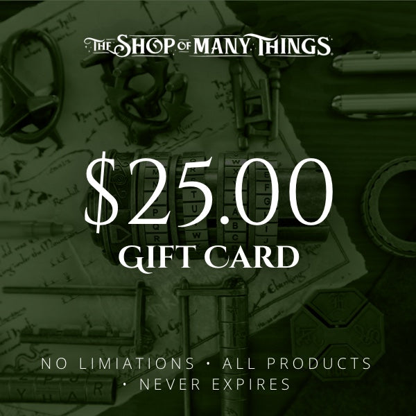 The Shop of Many Things - Gift Card for Dungeons Masters and D&D Players