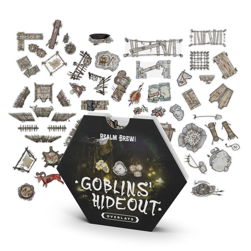 Realm Brew: Goblins' Hideout Overlays