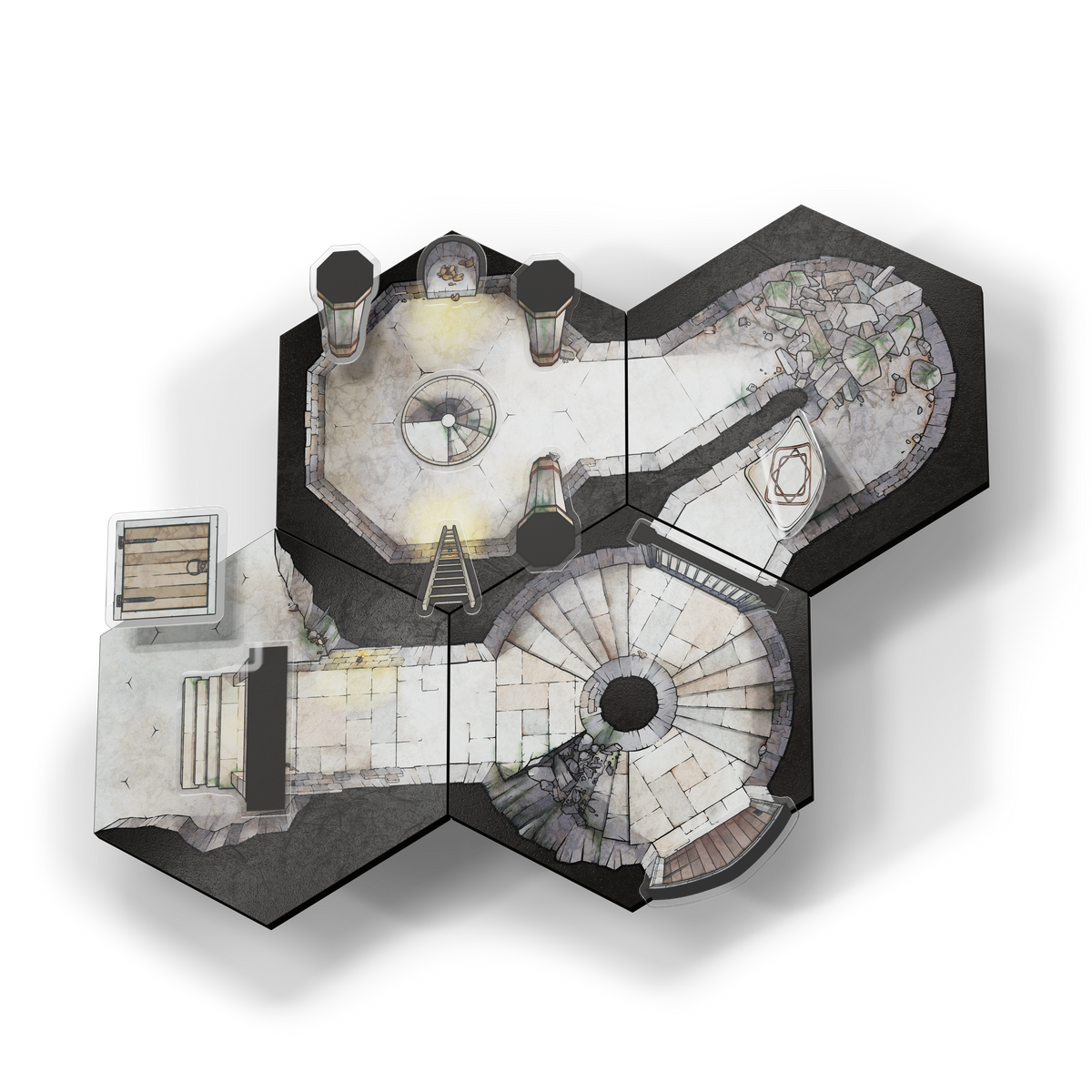 Realm Brew: Man Hewn Dungeons Overlays
