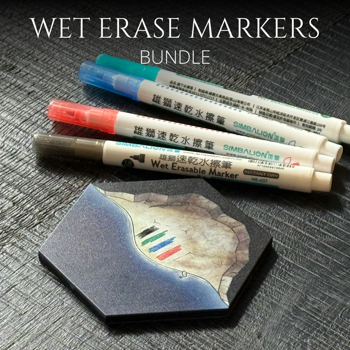 Wet Erase Markers Set