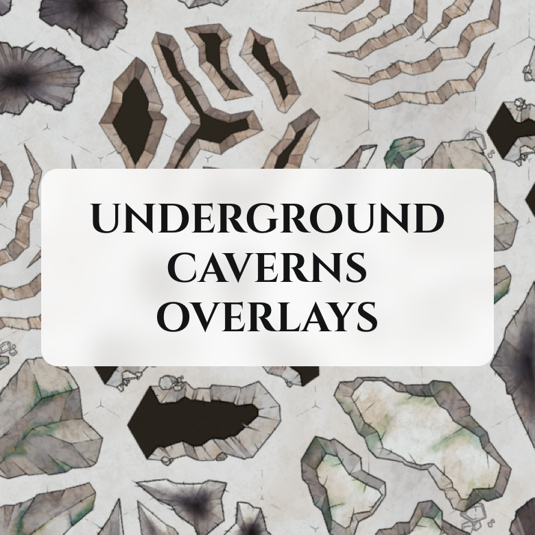 Realm Brew: Underground Caverns Overlays