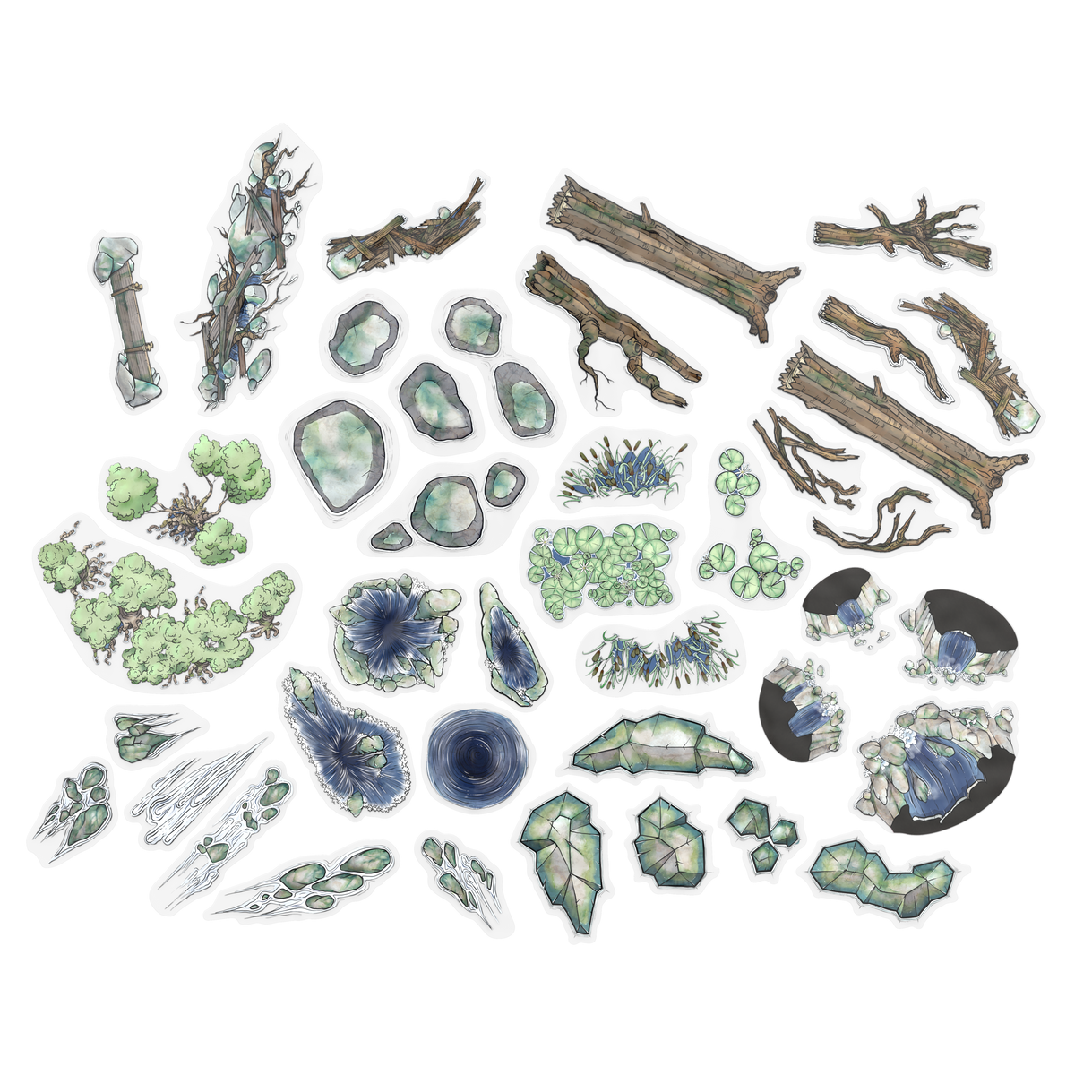 Realm Brew: Subterranean Rivers Overlays