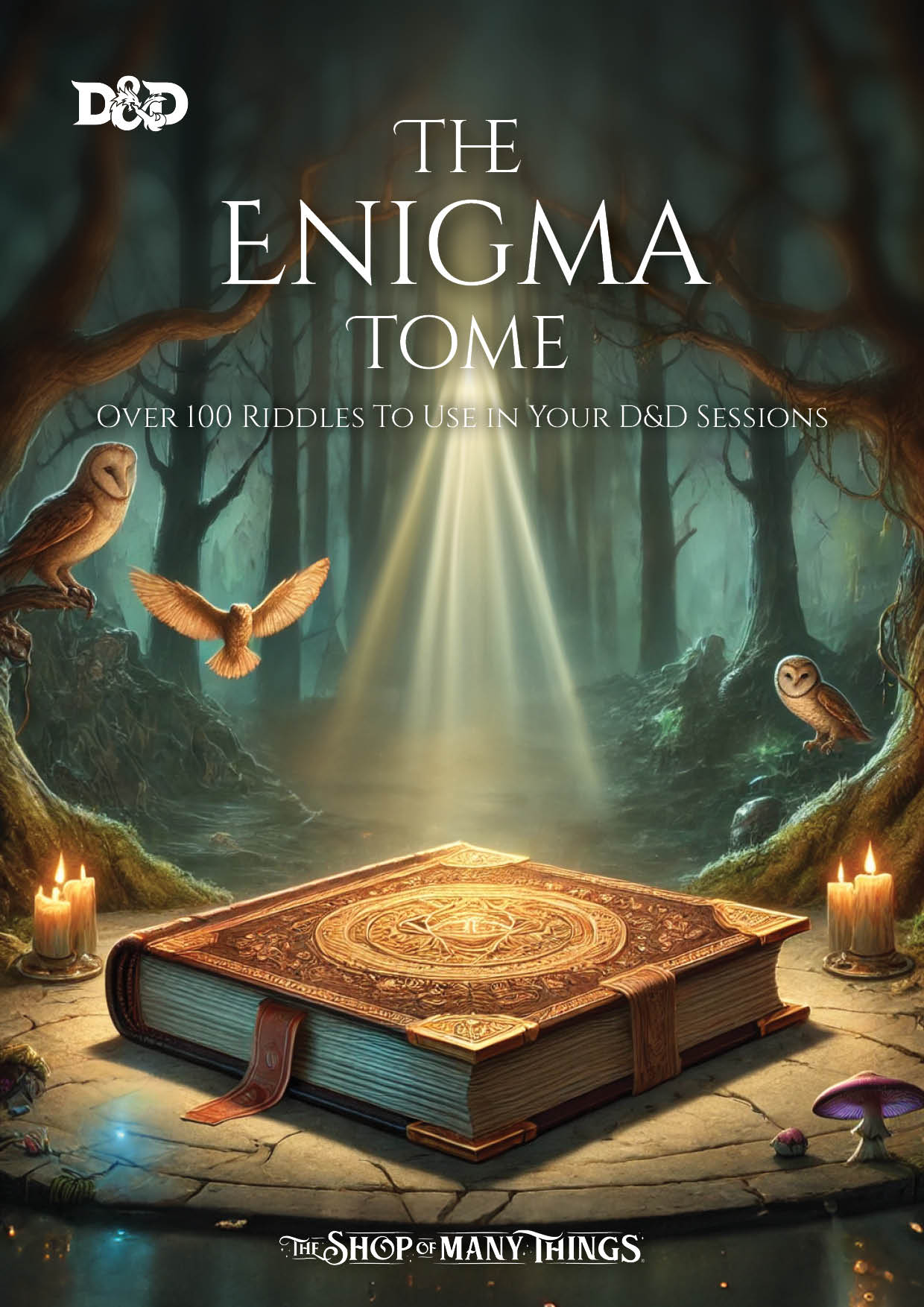 The Enigma Tome: 100+ Riddles for D&D – The Shop of Many Things