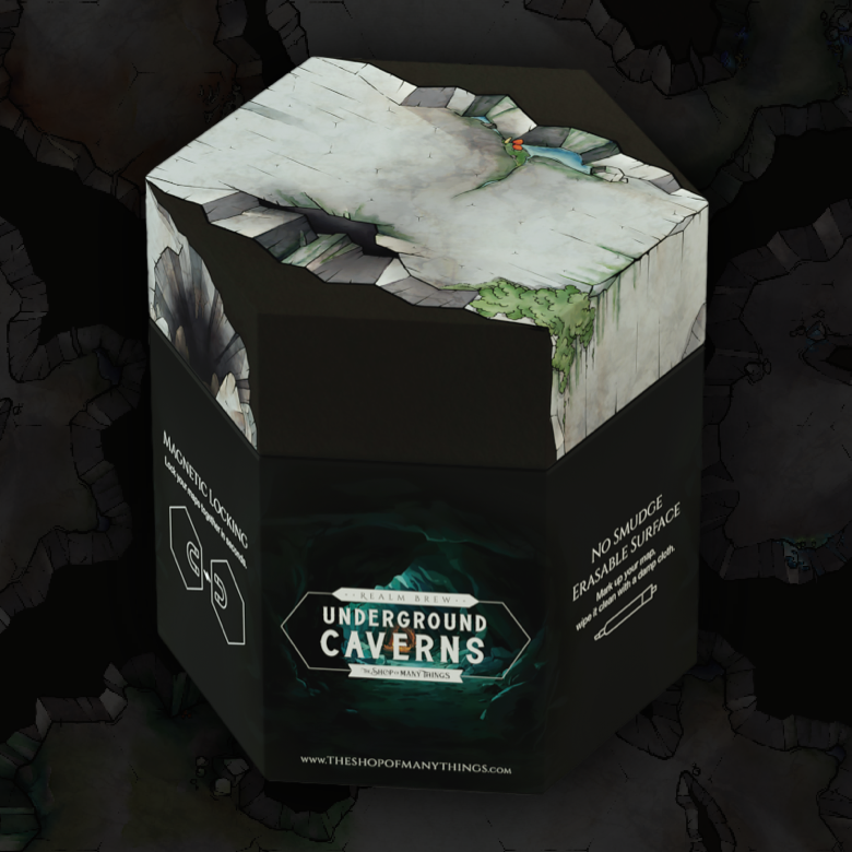 Realm Brew: Underground Caverns Tile Set
