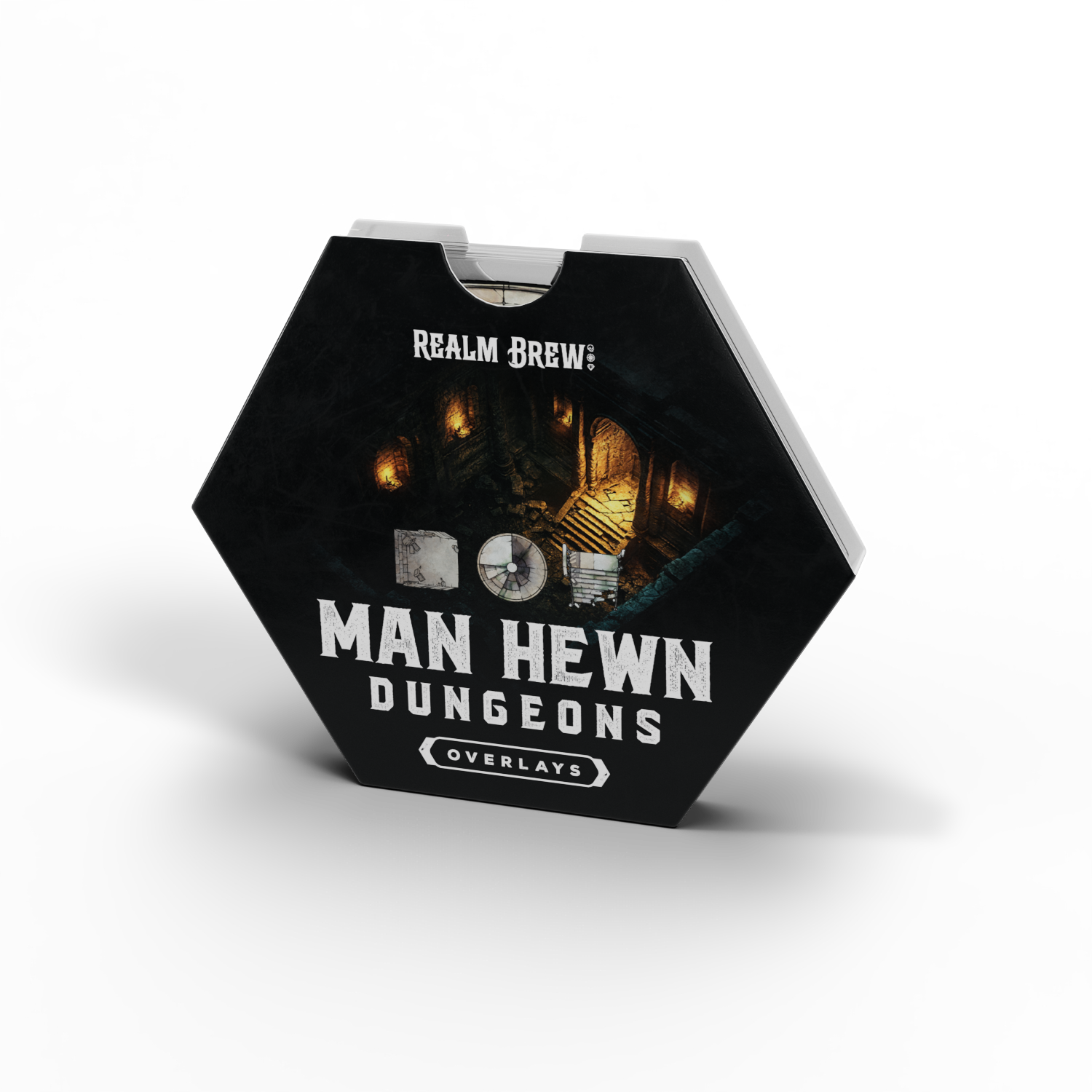 Realm Brew: Man Hewn Dungeons Overlays
