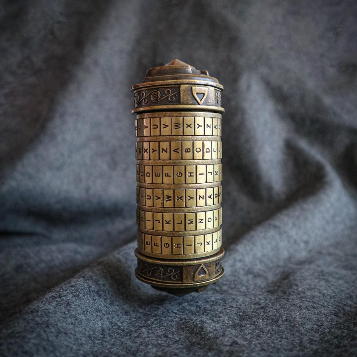 Ancients' Lockbox - Cryptex Puzzle Box
