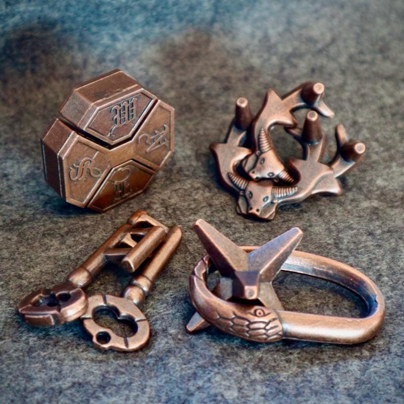 Metal Trinket Puzzle Bundle